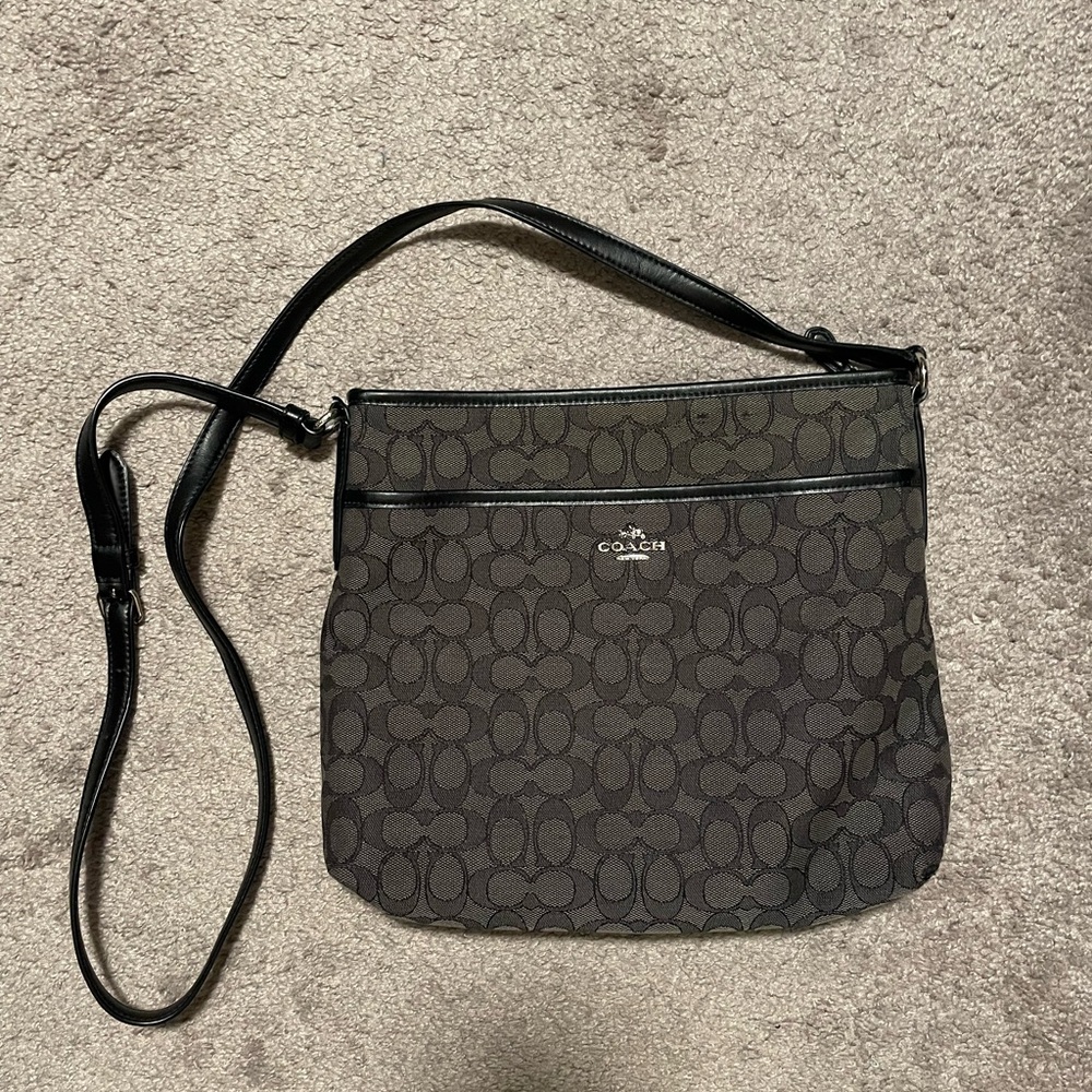 Black Coach Crossbody